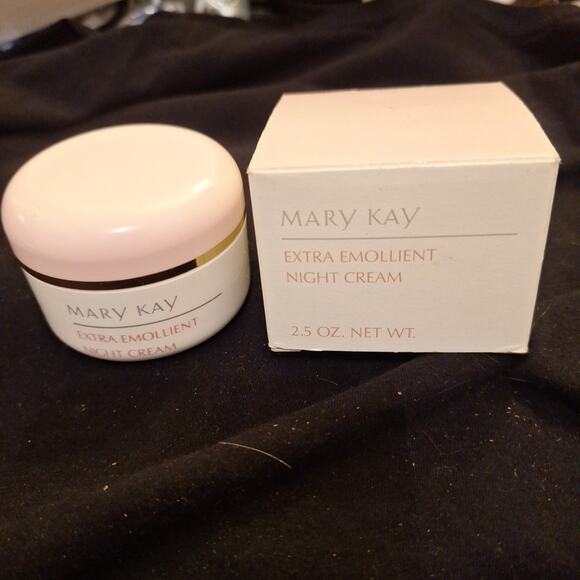 Mary Kay EXTRA EMOLLIENT Night Cream 2.5 oz Jar NEW In Box - Picture 1 of 5